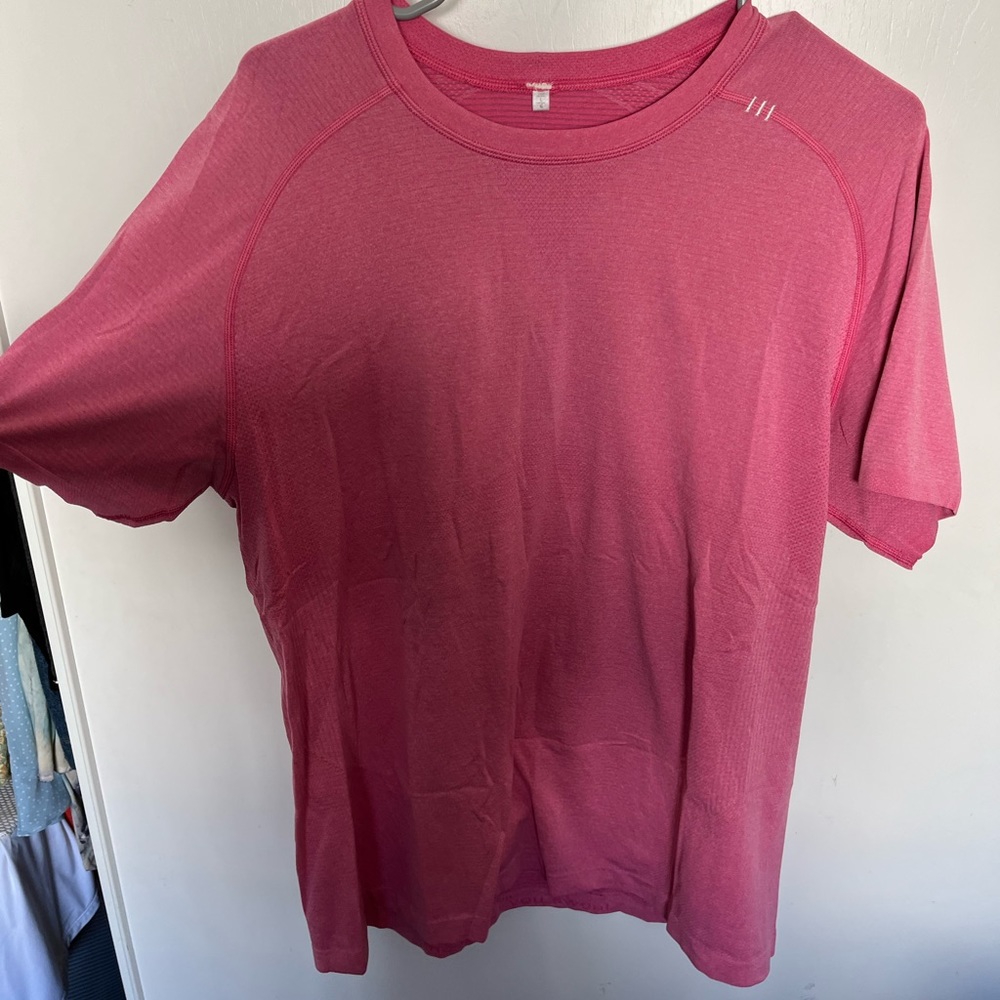 Lululemon pink workout top